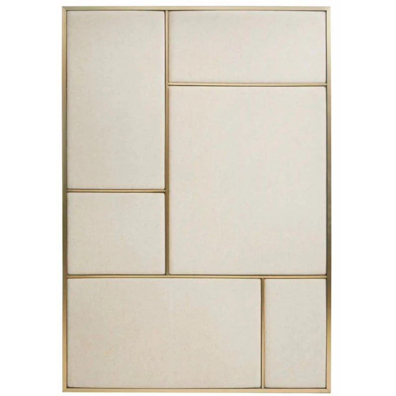 Nouveau Pin Oppslagstavle Stor, Messing / Canvas