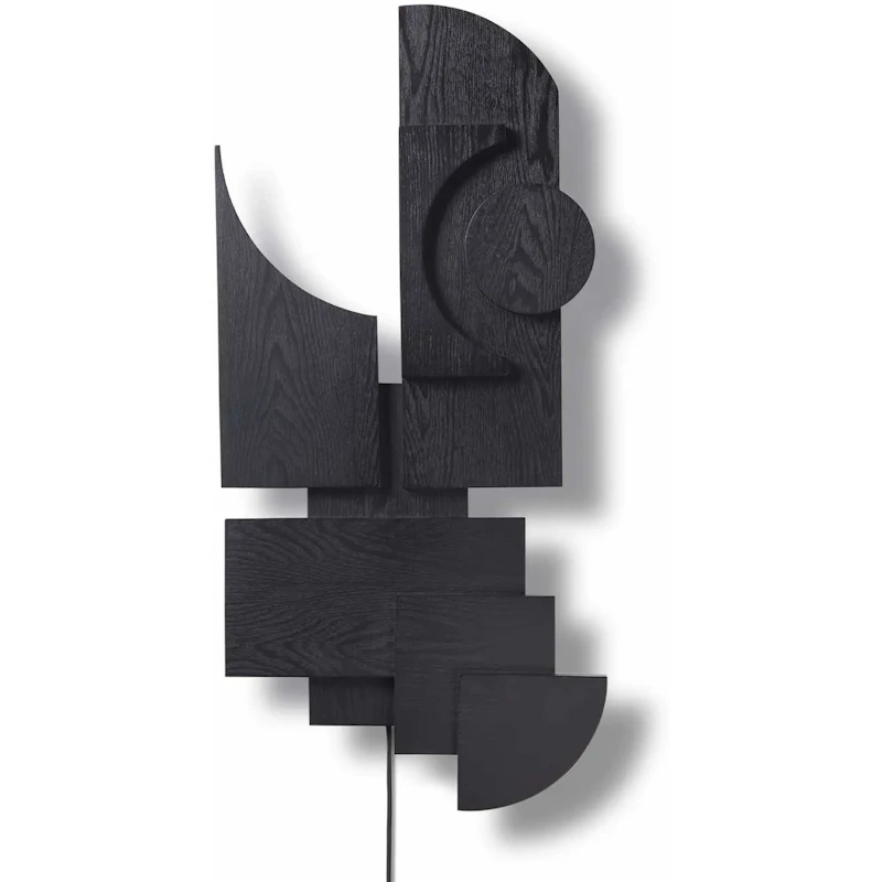 Totem Deco Vegglampe, Sort