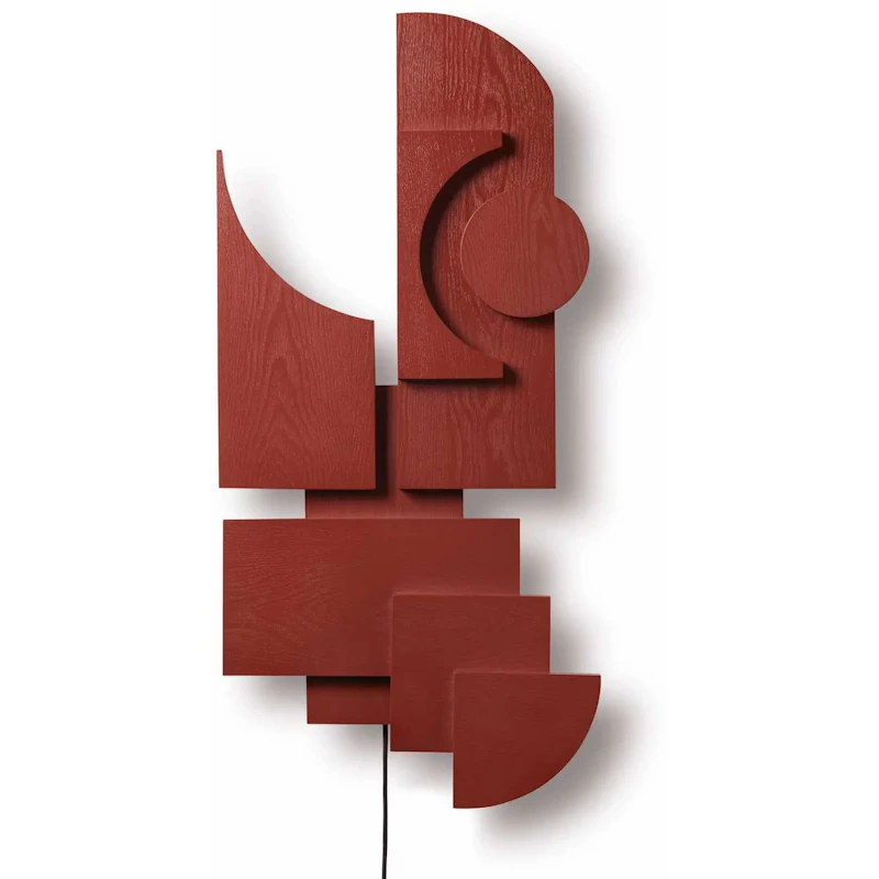 Totem Deco Vegglampe, Basque Red