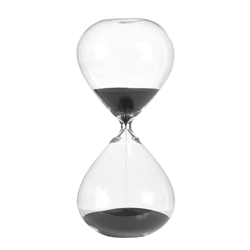 Ball Timeglass M, Sort