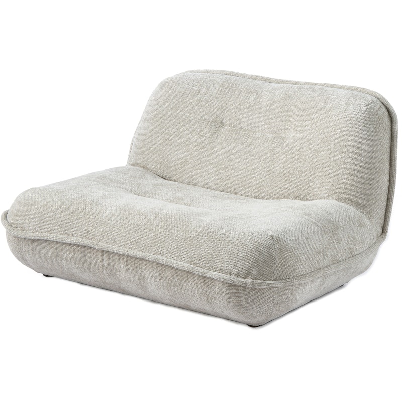 Puff Love Seat, Ecru