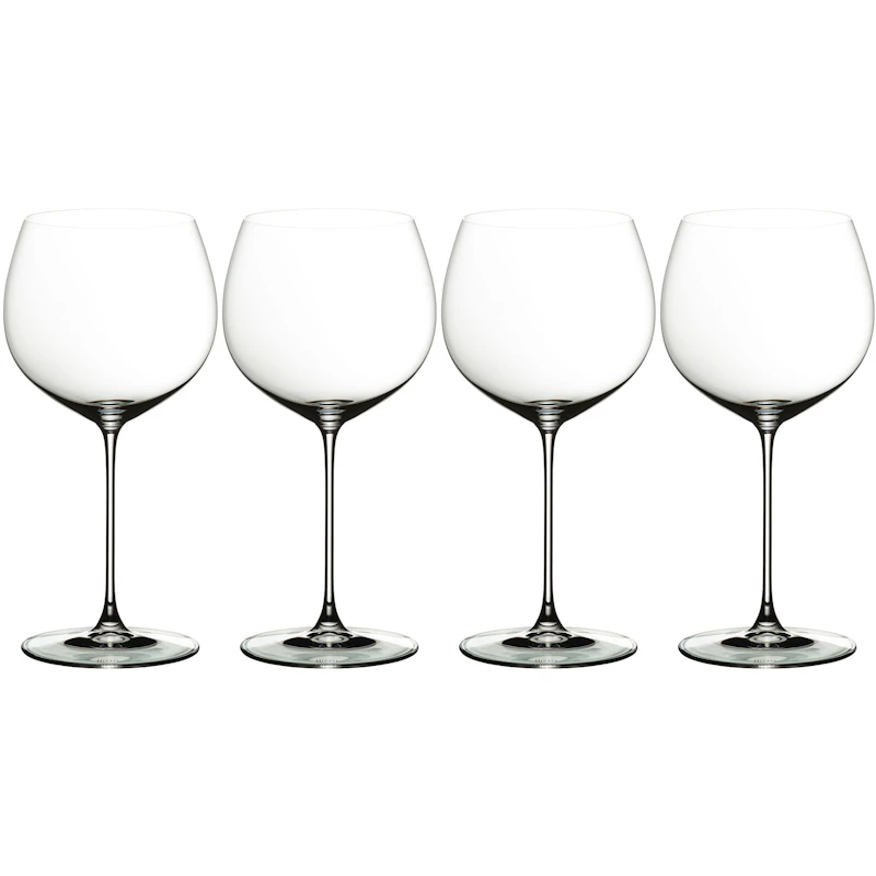 Veritas Oaked Chardonnay Vinglass 4-pk