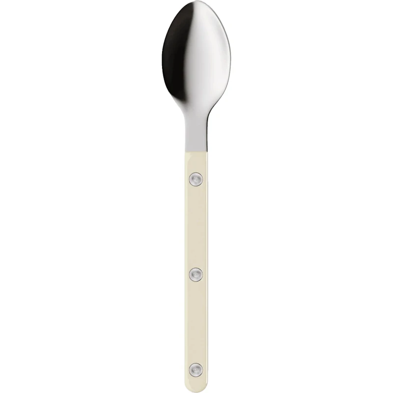 Bistrot Solid Espresso Spoon, Ivory