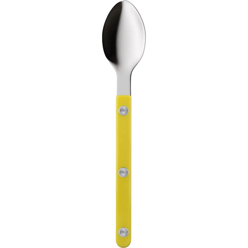 Bistrot Solid Espresso Spoon, Yellow