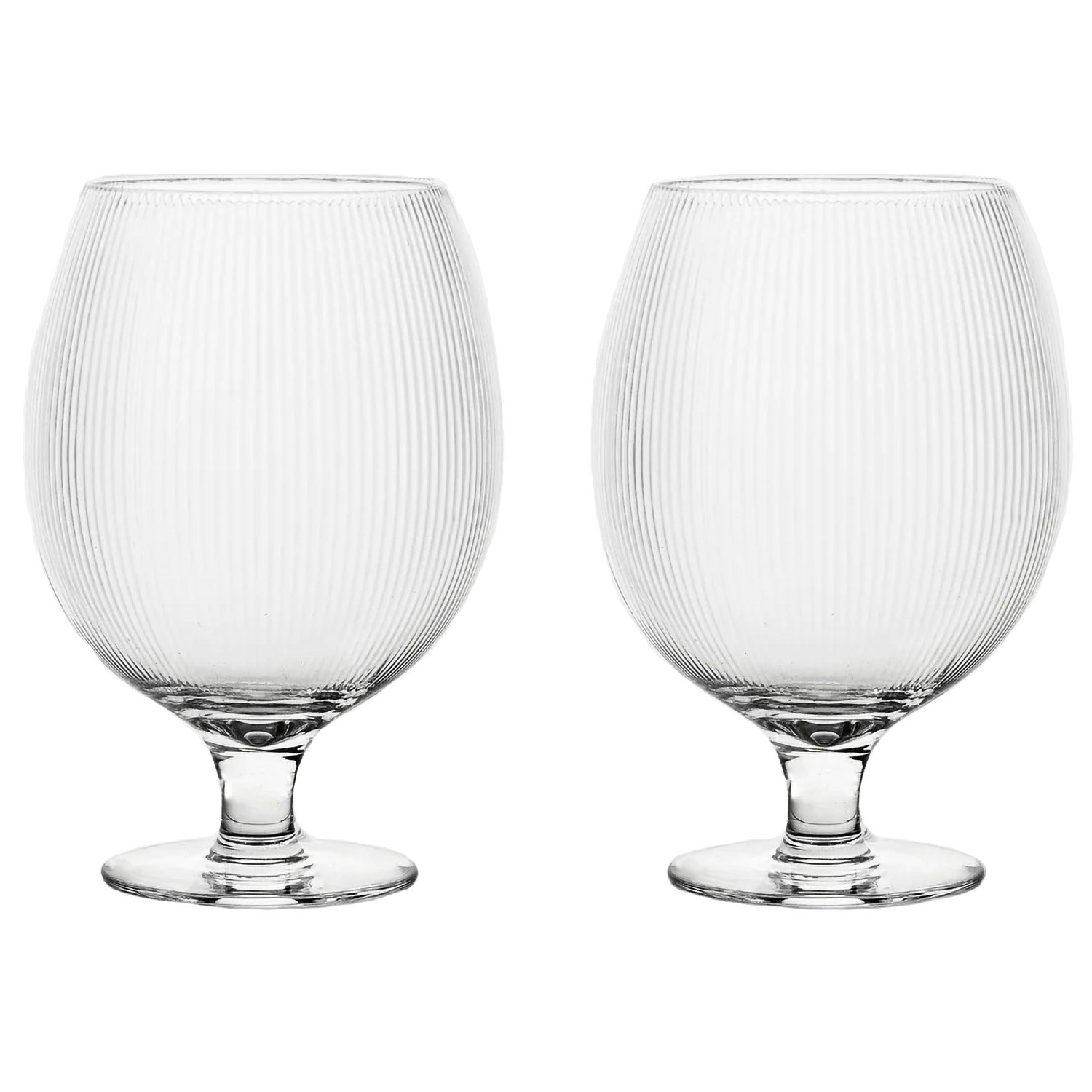 Blanka &Oslash;lglass Riflet 50 cl 2-pk, Klar