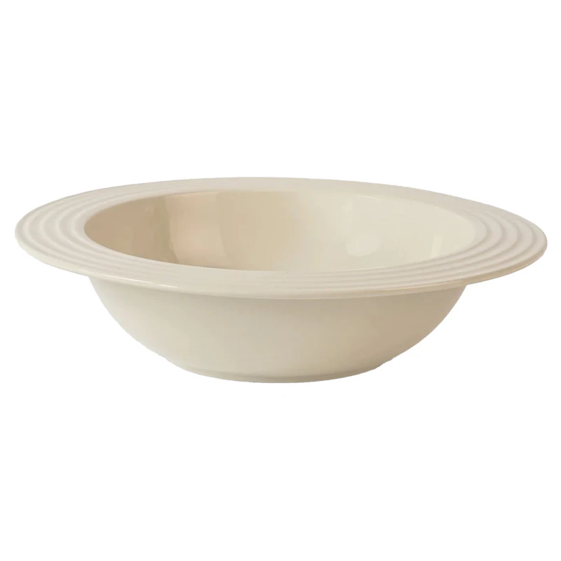Coffee & More Dyp Tallerken Ø22 cm, Beige
