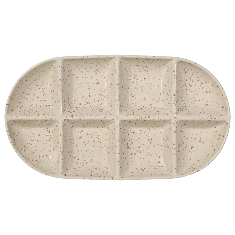 Ditte Serveringsskål 20x36 cm, Beige