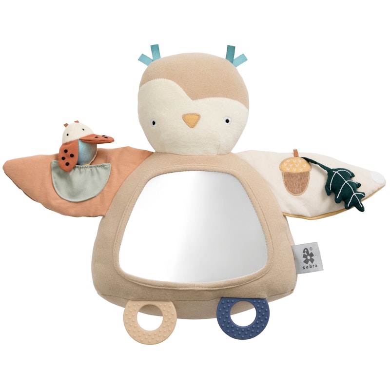 Blinky The Owl Aktivitetsleketøy, Maple Beige