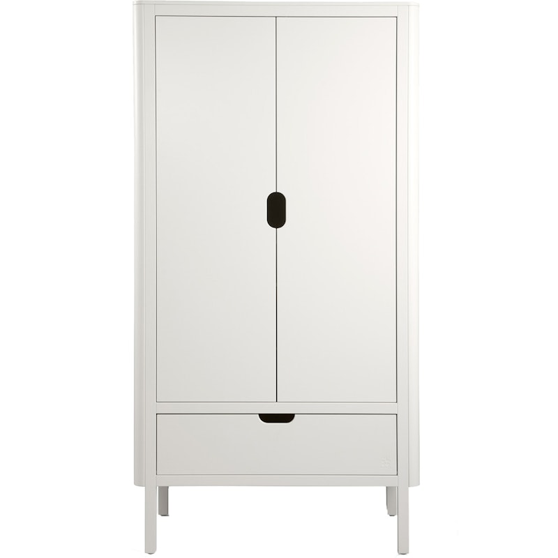 Garderobe med To Dører, Classic White