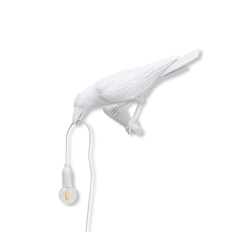 Bird Lamp Looking, Hvit