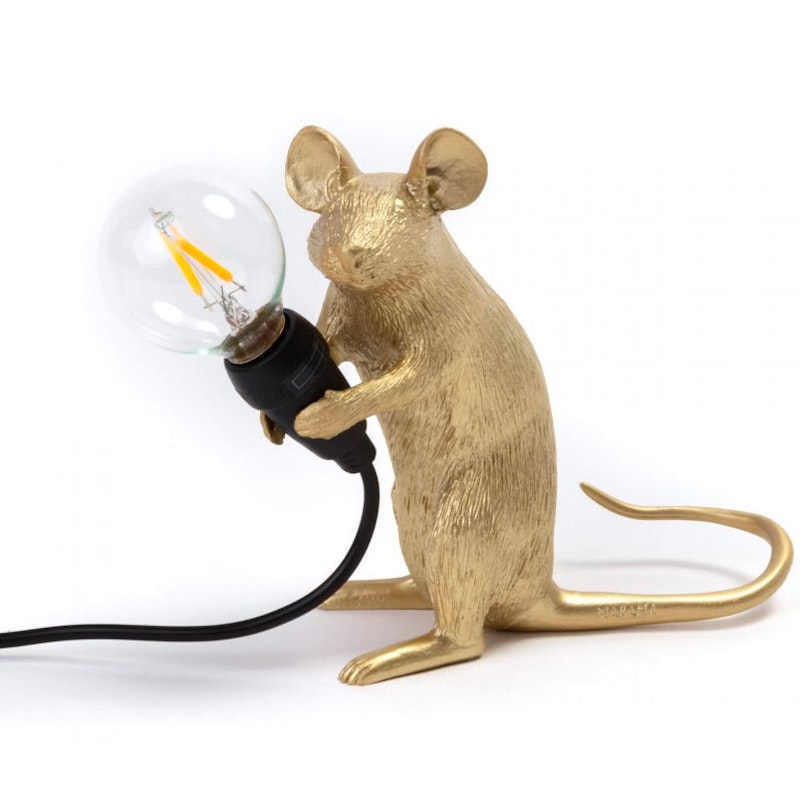 Mouse Lamp Mac Bordlampe, Gull