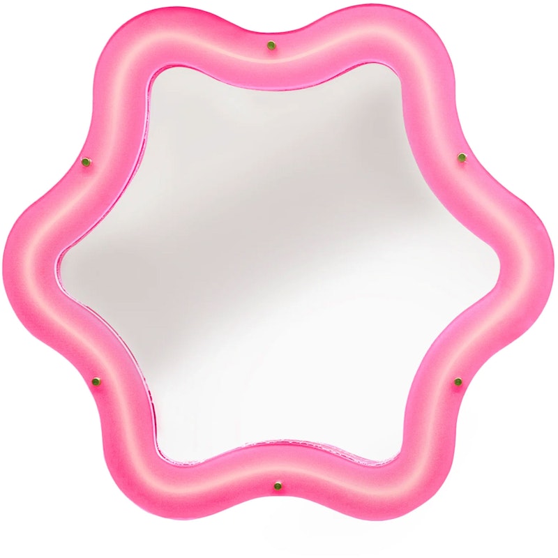 Supercurve Tiny Flower Speil, Rosa