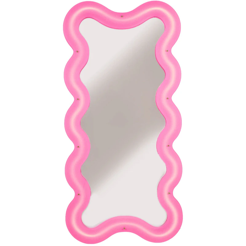 Supercurve Tall Speil, Rosa