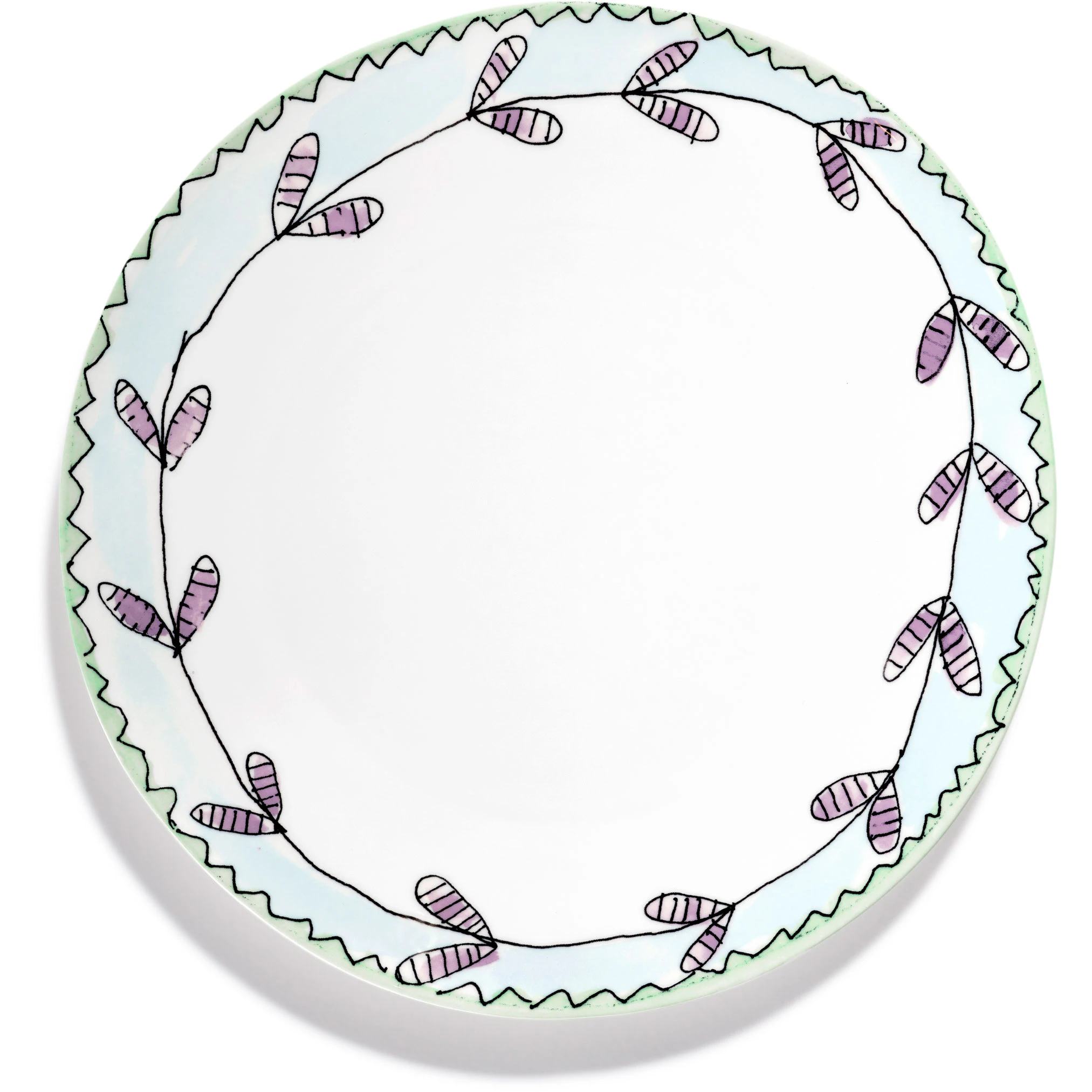 Blossom Milk Middagstallerken