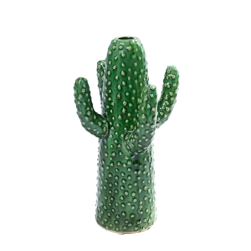 Cactus Vase M, Grønn