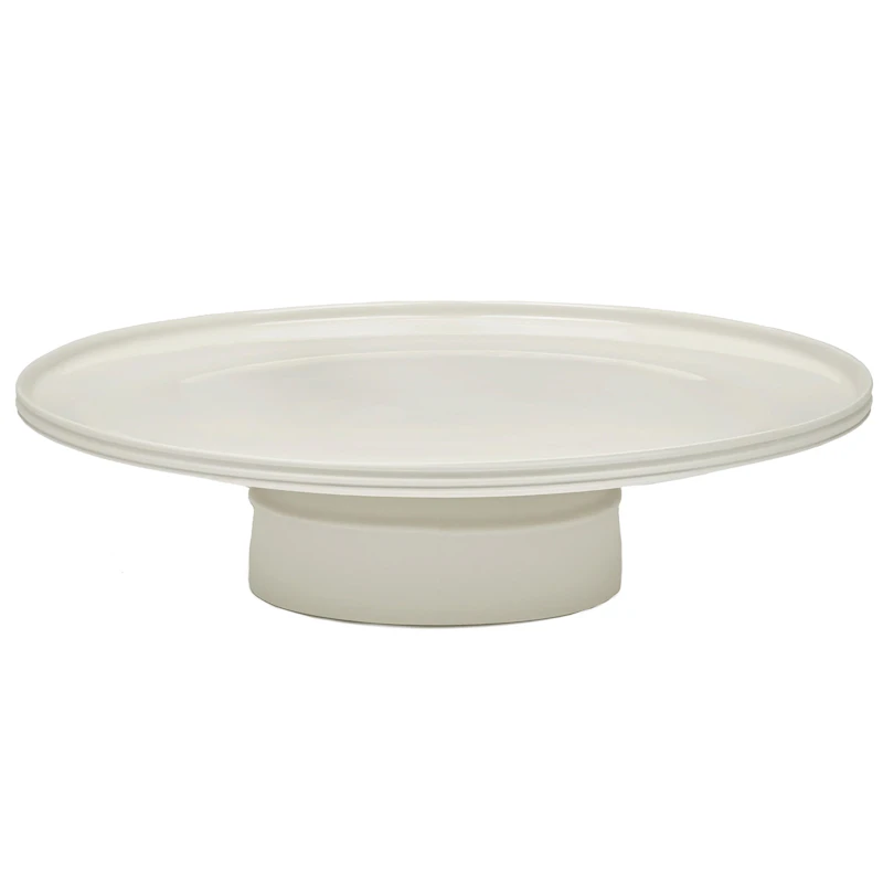 Dune Cake Stand, Off-white