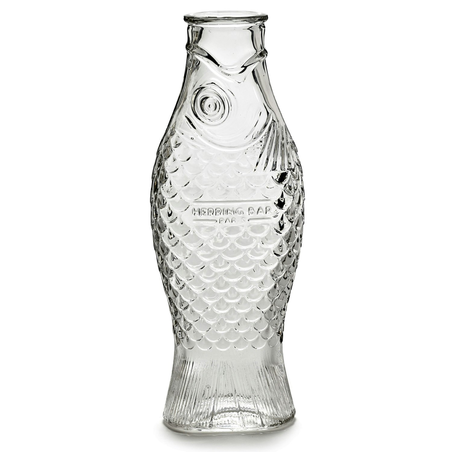 Fish & Fish Vase 1 L, Klar