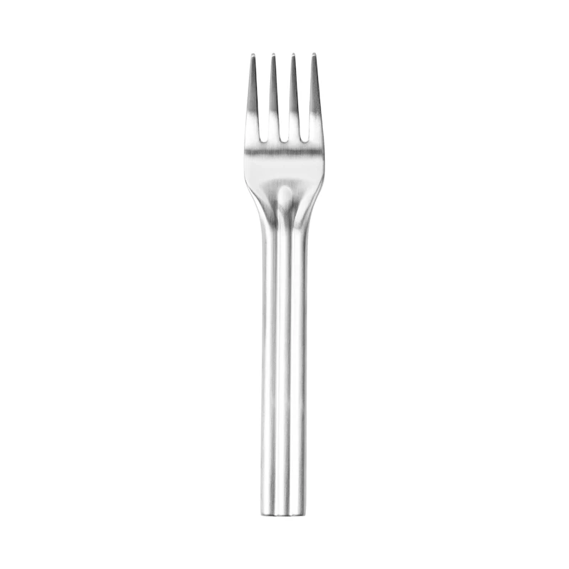 Canteen Dessertgaffel 4-pk, Børstet Sølv