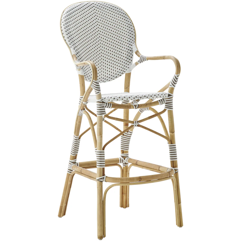 Isabell Barstol 76 cm, Hvit