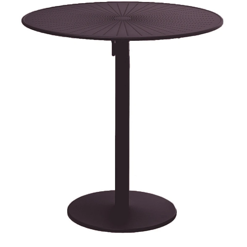 Piazza Table Ø70, Bordeaux