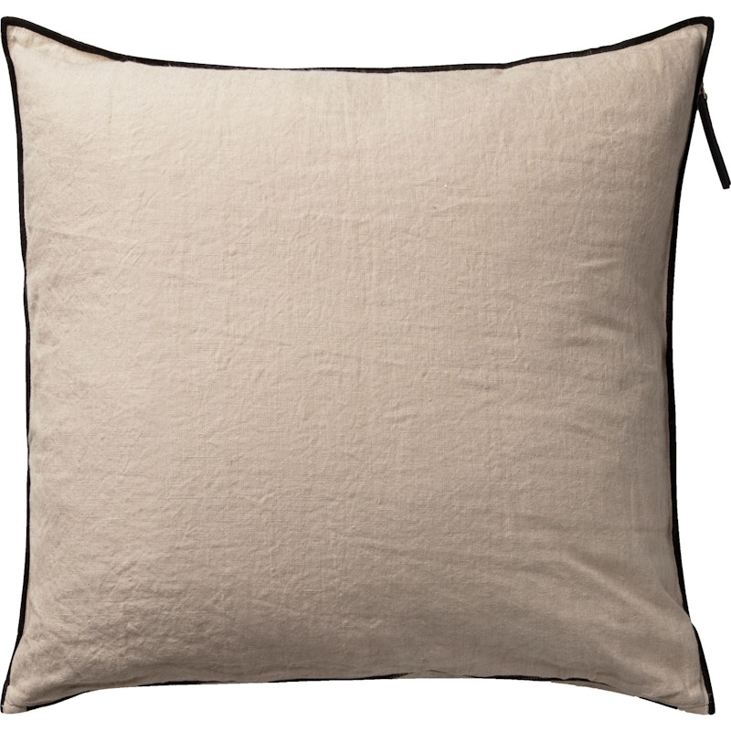 Putetrekk Lin 50x50 cm, Desert Beige