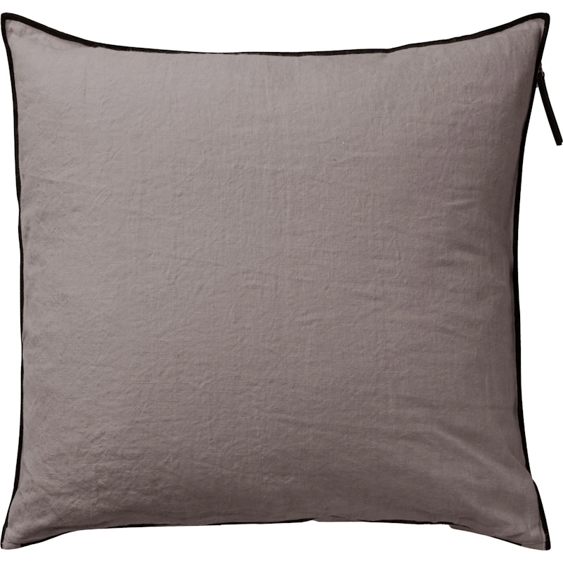Putetrekk Lin 50x50 cm, Ash Brown