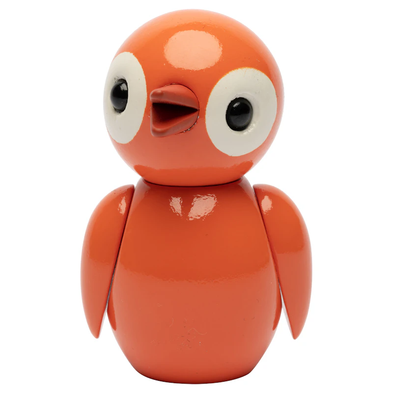 Grateful Spring Bird Trefigur 6,5 cm, Oransje