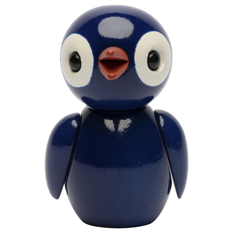 Grateful Spring Bird Trefigur 6,5 cm, Blå