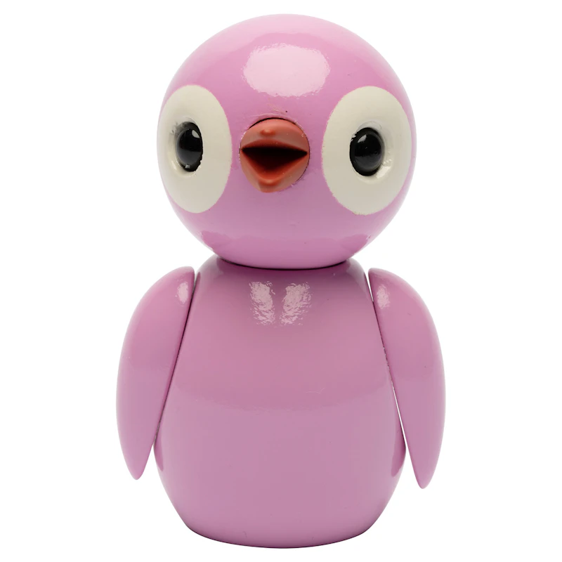Grateful Spring Bird Trefigur 6,5 cm, Rosa