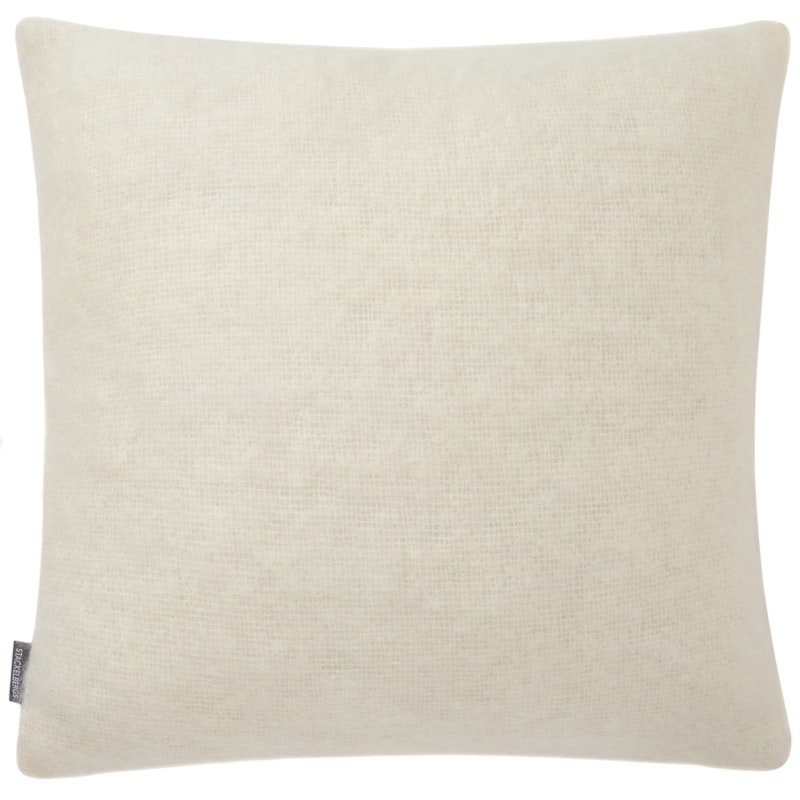 Mohair Putetrekk 50x50 cm, Bright White