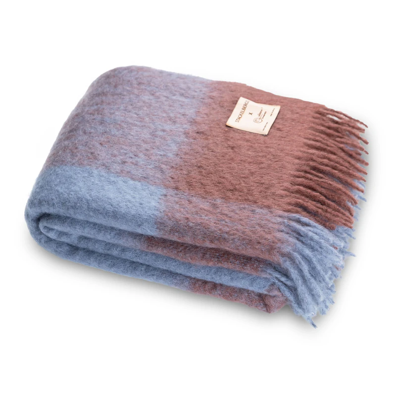 Lisbeth Teppe Mohair, Antique Rose / Mahogny