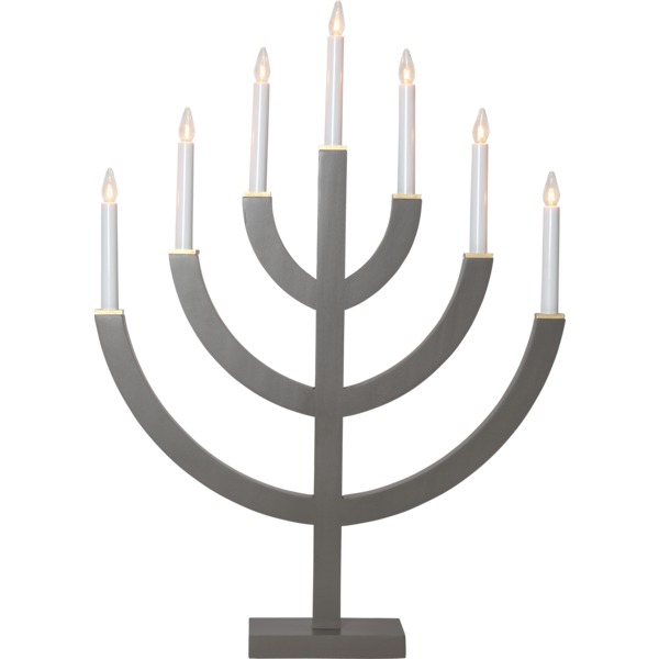 Anno 7 Lysestake, Taupebrun