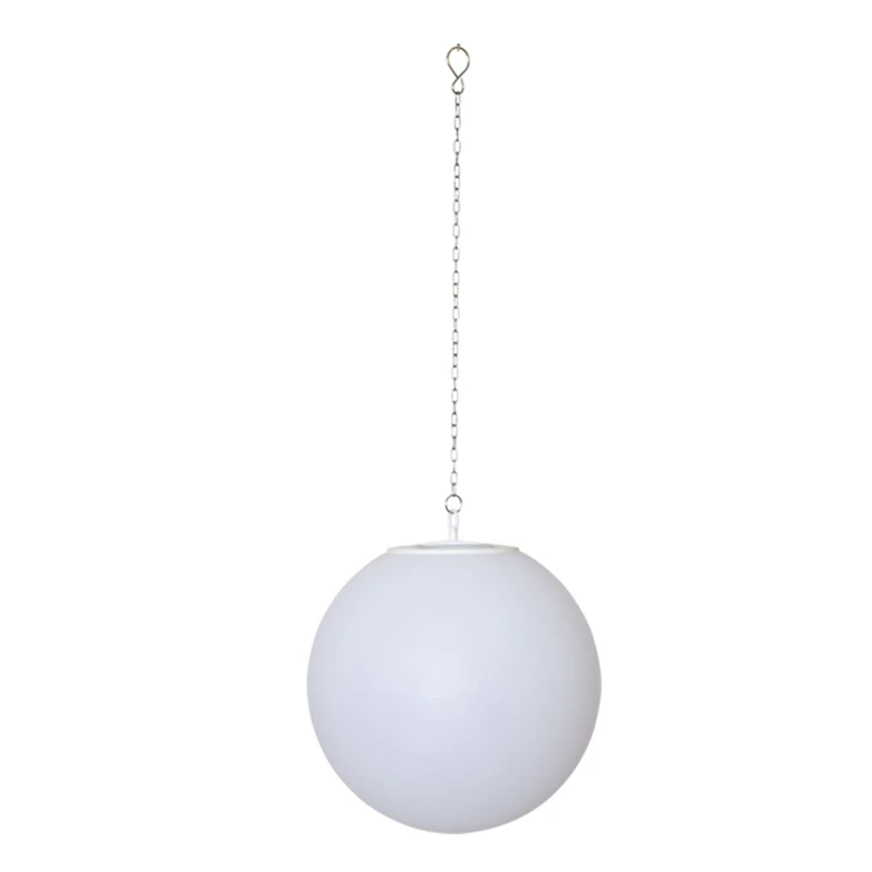 Globy Hengende Solcelle Klode 30 cm, Hvit