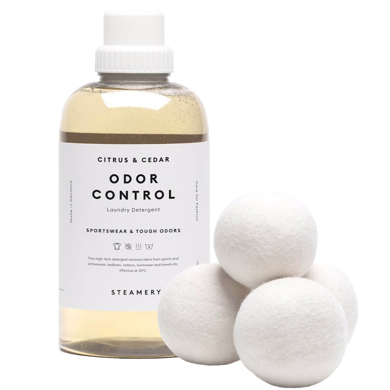 Odor Control Vaskemiddel 750 ml + Tumble Dryer Balls