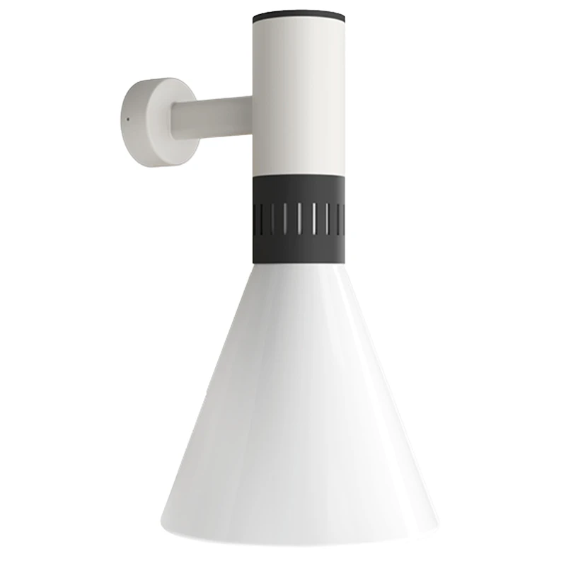 Cono Vegglampe Ø25, Hvit