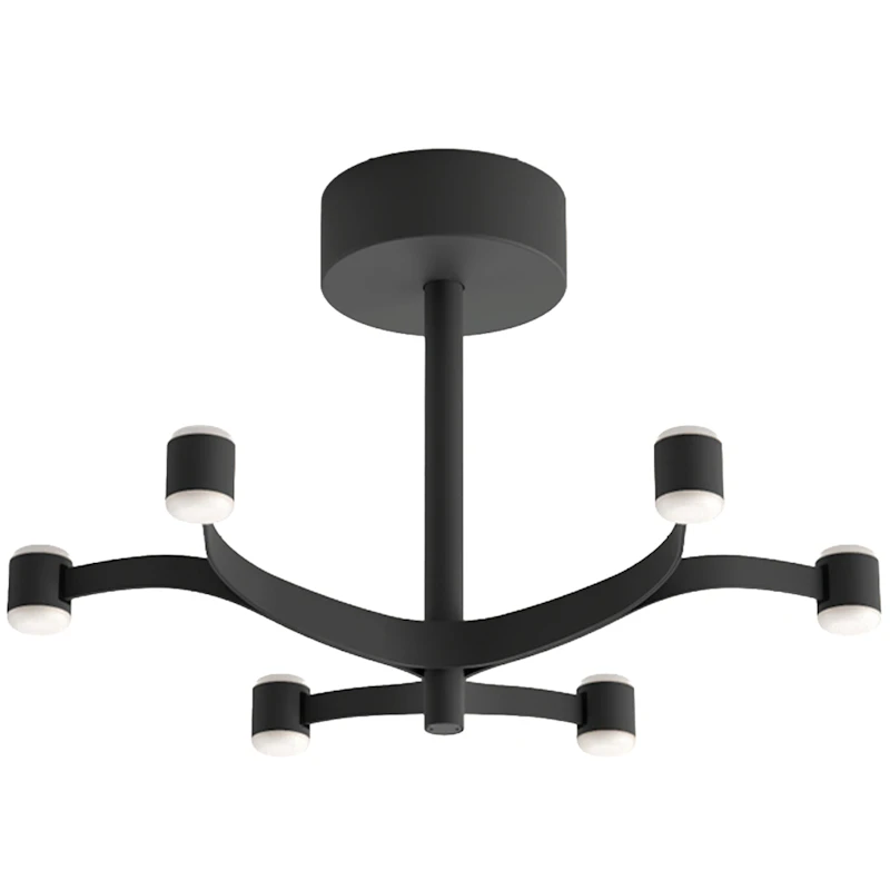 Fronda PHASE-CUT Plafond Ø48, Sort