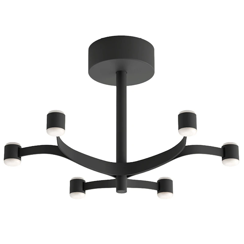 Fronda DALI-2 Plafond Ø48, Sort