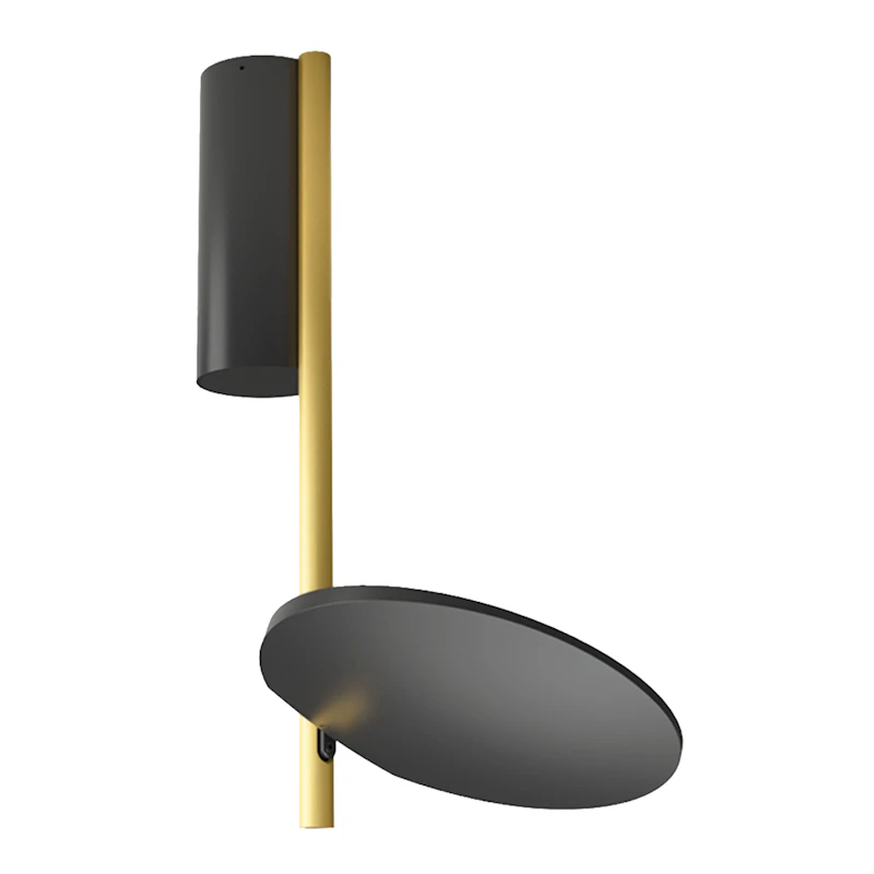 Kimia Plafond, Sort / Satin Gold