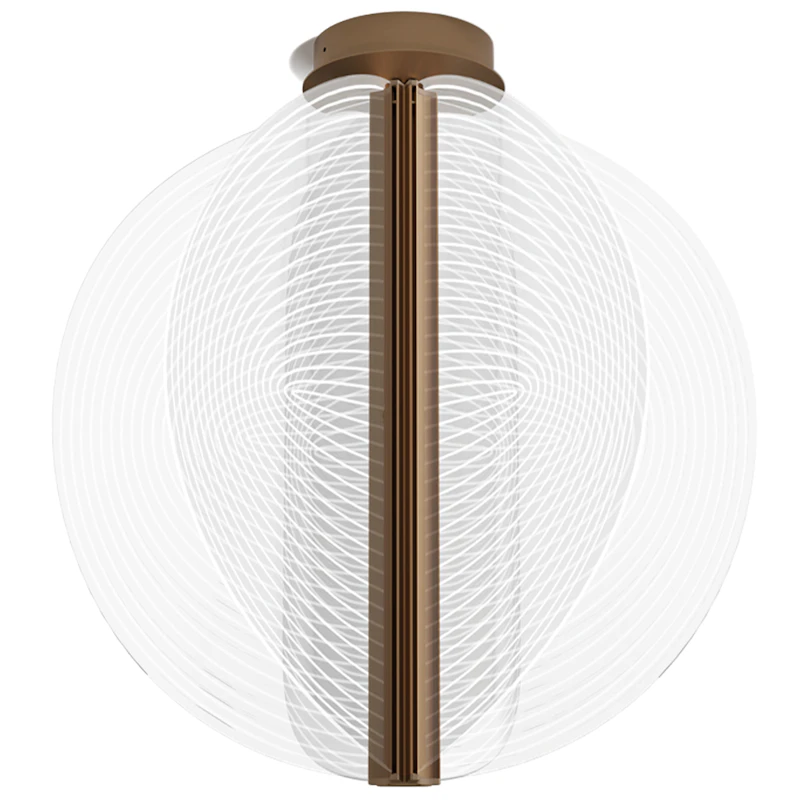 Papylia Plafond Ø50, Dark Bronze