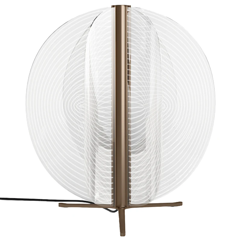 Papylia Bordlampe, Dark Bronze