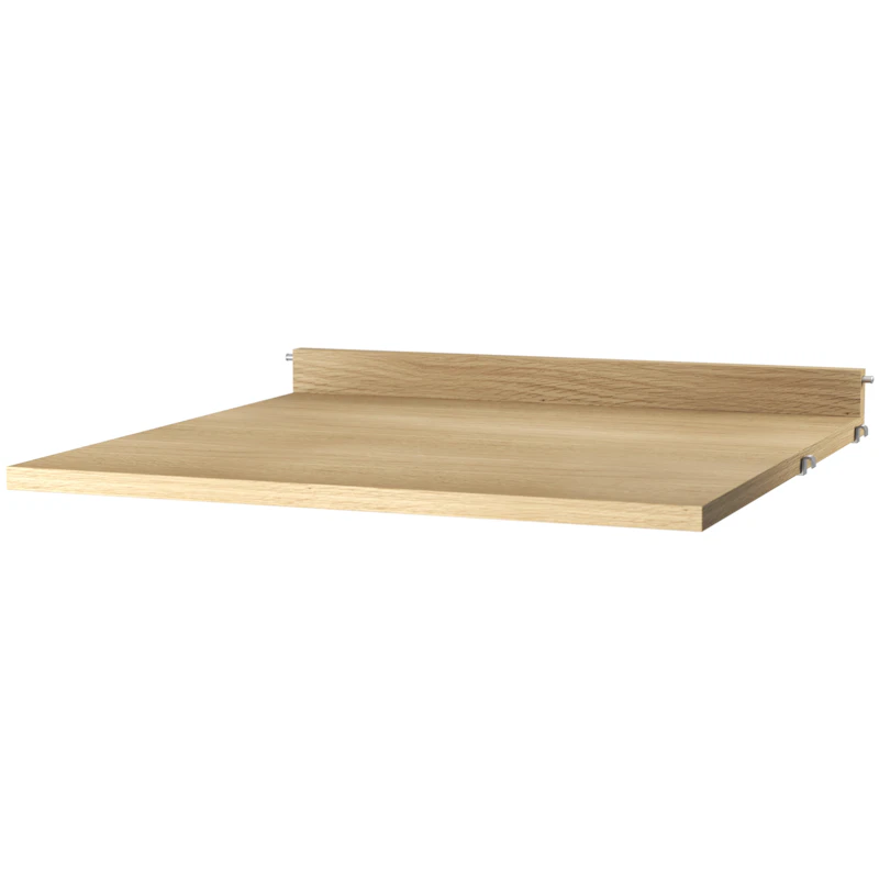 String Skrivebordsplate 58x58 cm, Eik