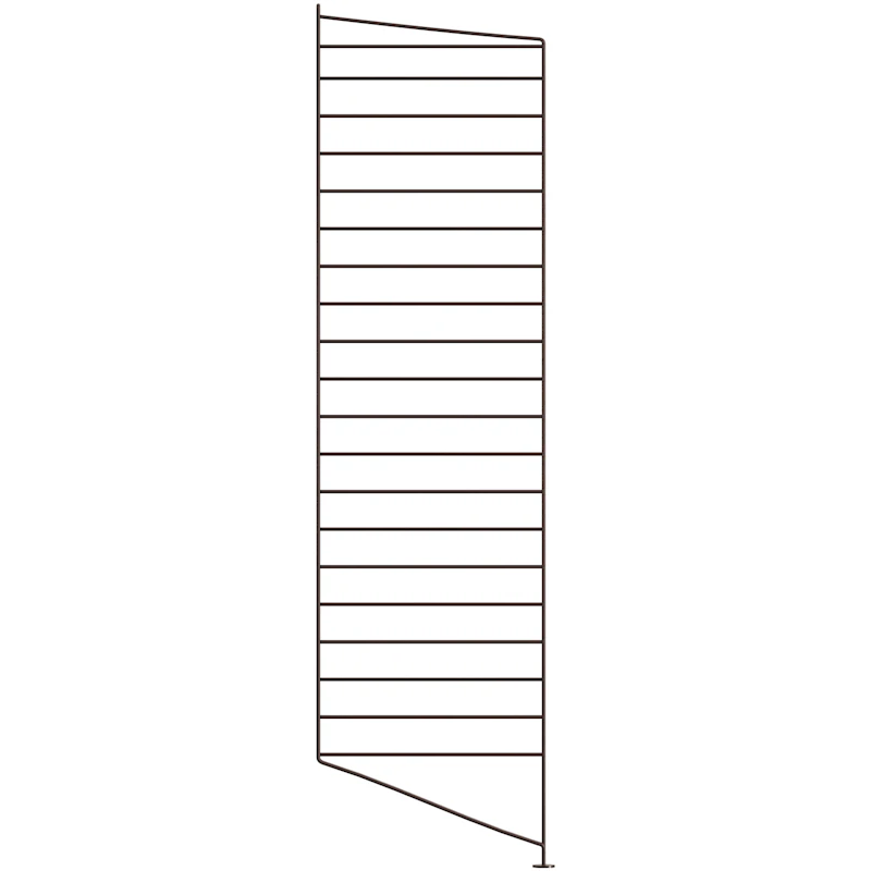 String Gavl Gulv 30x115 cm 1-pk, Mørkebrun
