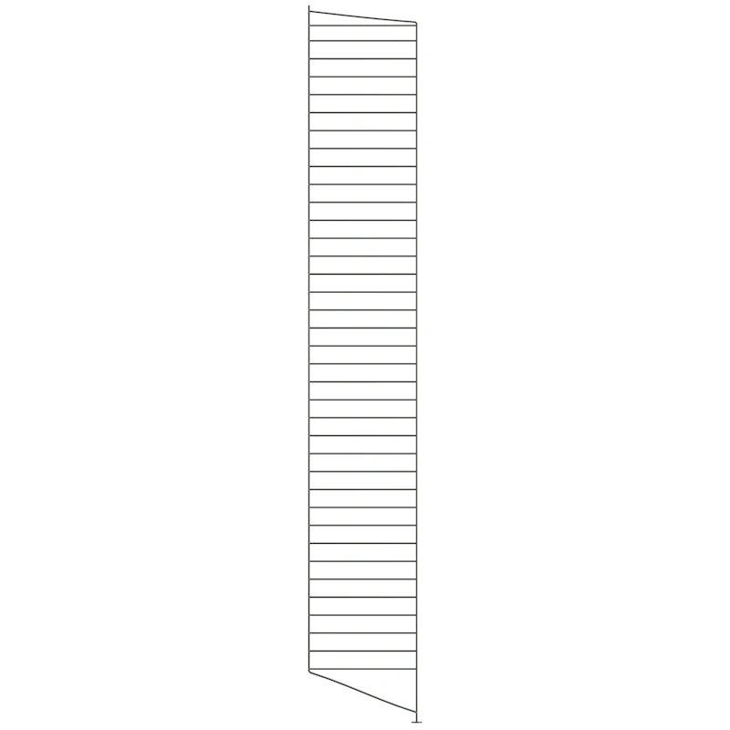 String Gavl Gulv 30x200 cm 1-pk, Mørkegrå
