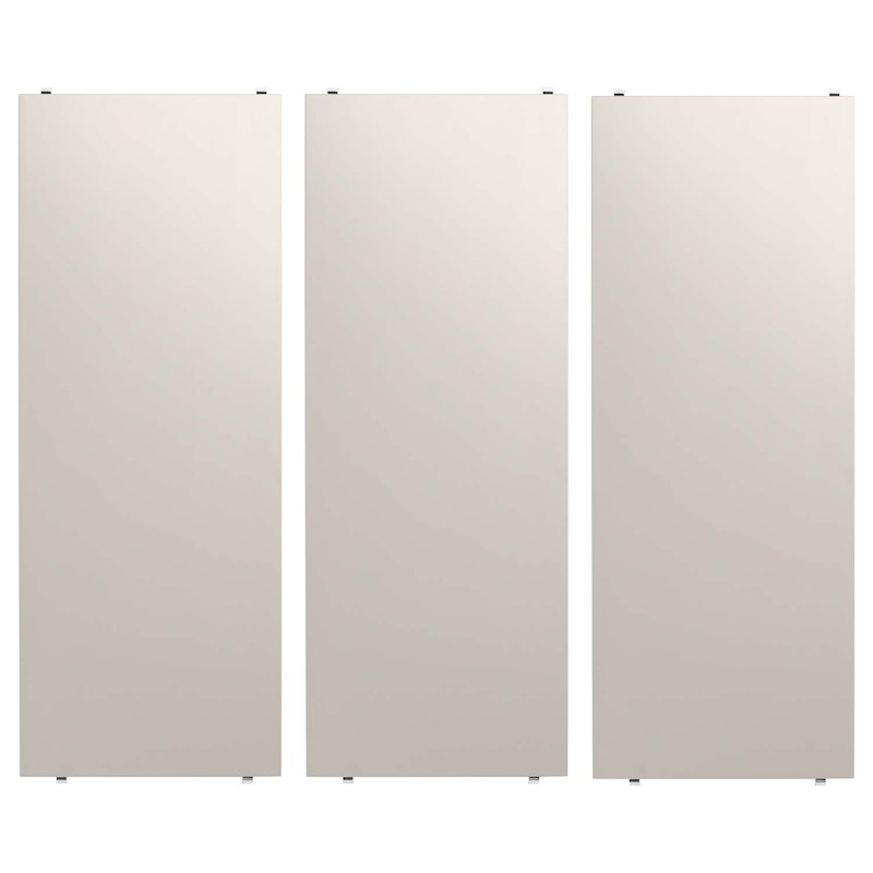 String Hyller 3-pk 58x20 cm, Beige