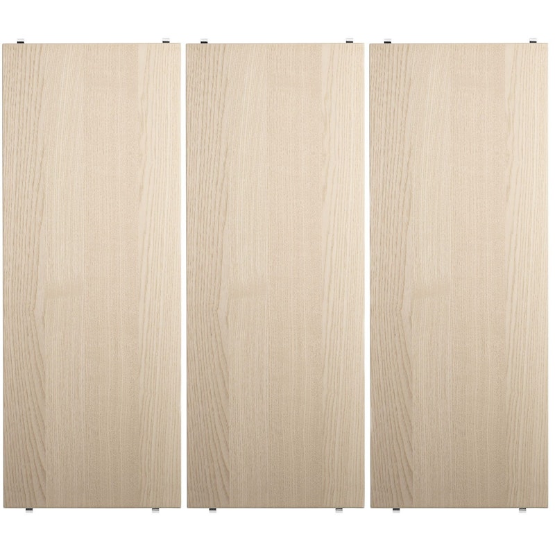 String Hyller 3-pk 78x30 cm, Ask