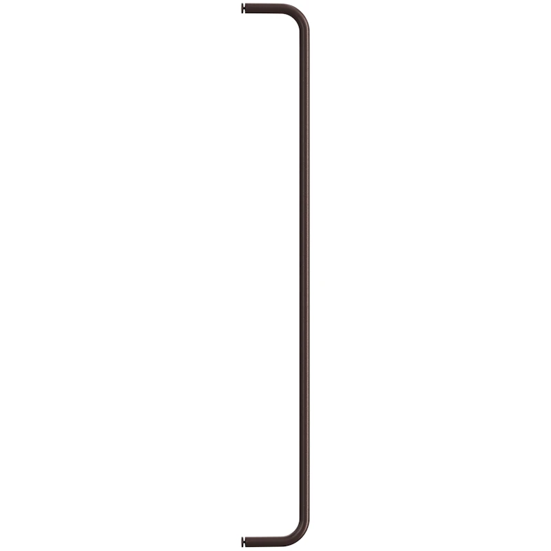 String Stang Til Metallhylle 78 cm, Mørkebrun