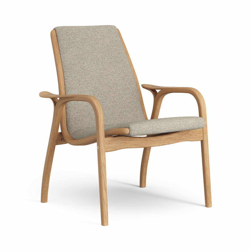 Laminett Lenestol Stoff, Oljet Eik / Sand