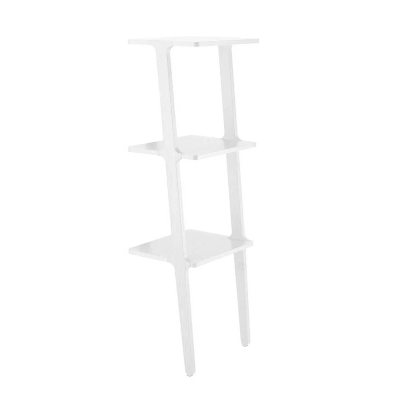 Libri Hylle Hvitlasert Ask, 114 cm