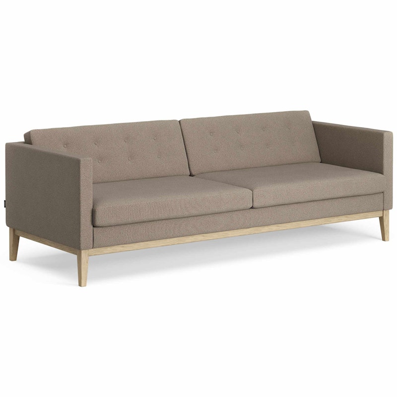 Madison 3-Seter Sofa Med Knapper, Main Line Flax 23