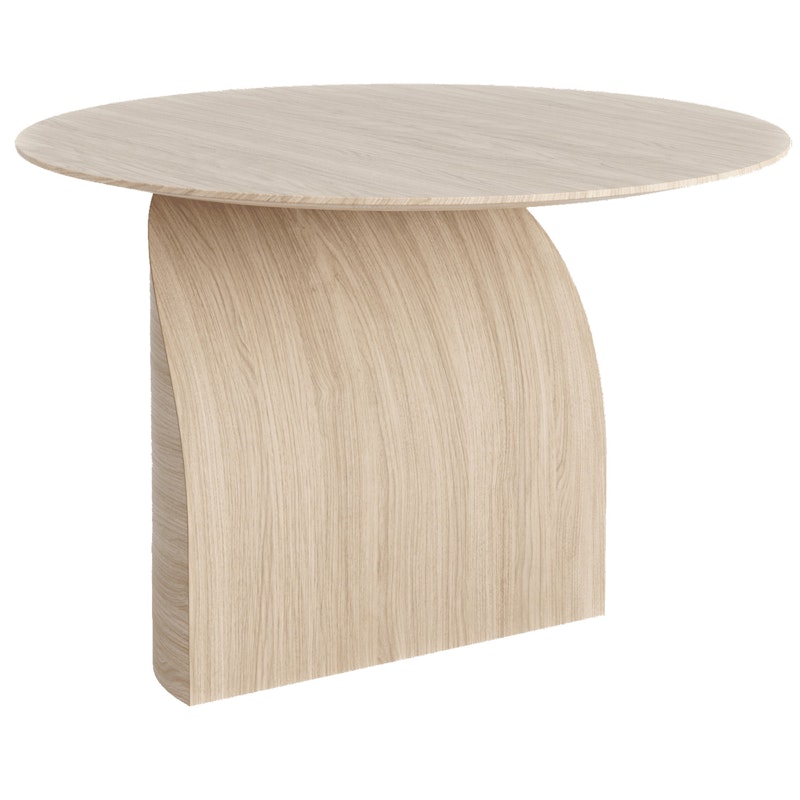 Savoa Salongbord Ø64 cm, White Oak